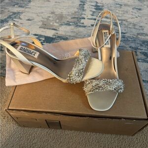 Badgley Mischka Glittering Heels